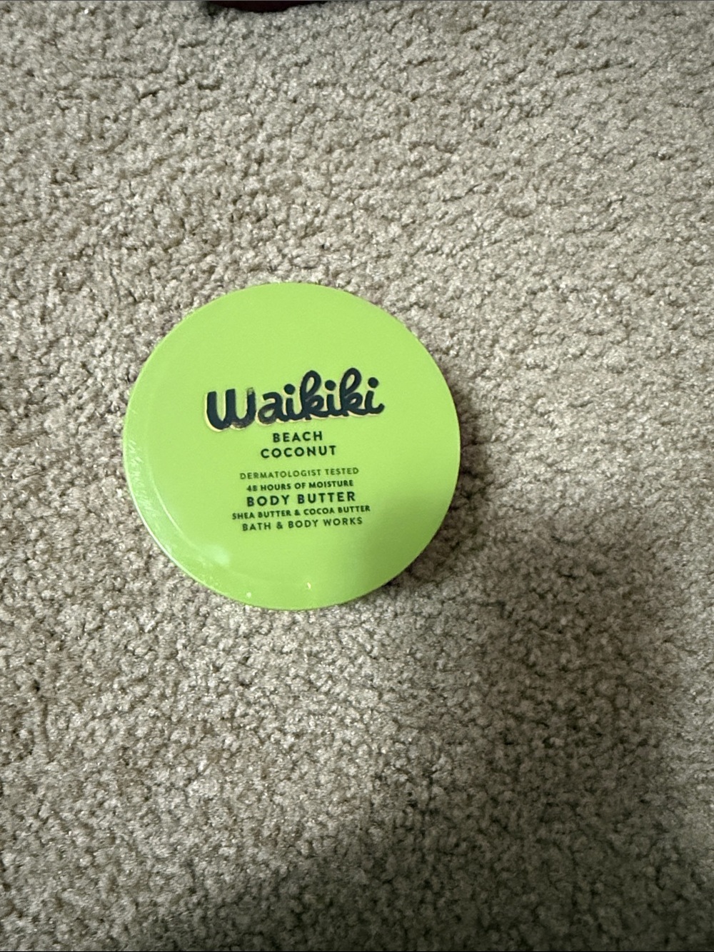 Bath & Body Works Waikiki Beach Coconut Green Body Butter